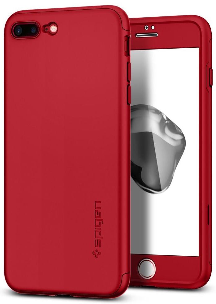 Чехол SGP iPhone 7 Plus Thin Fit 360 Red, слайд 1