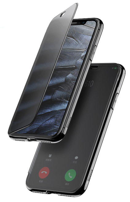 Чехол BASEUS Phone X Touchable Case Black, слайд 1