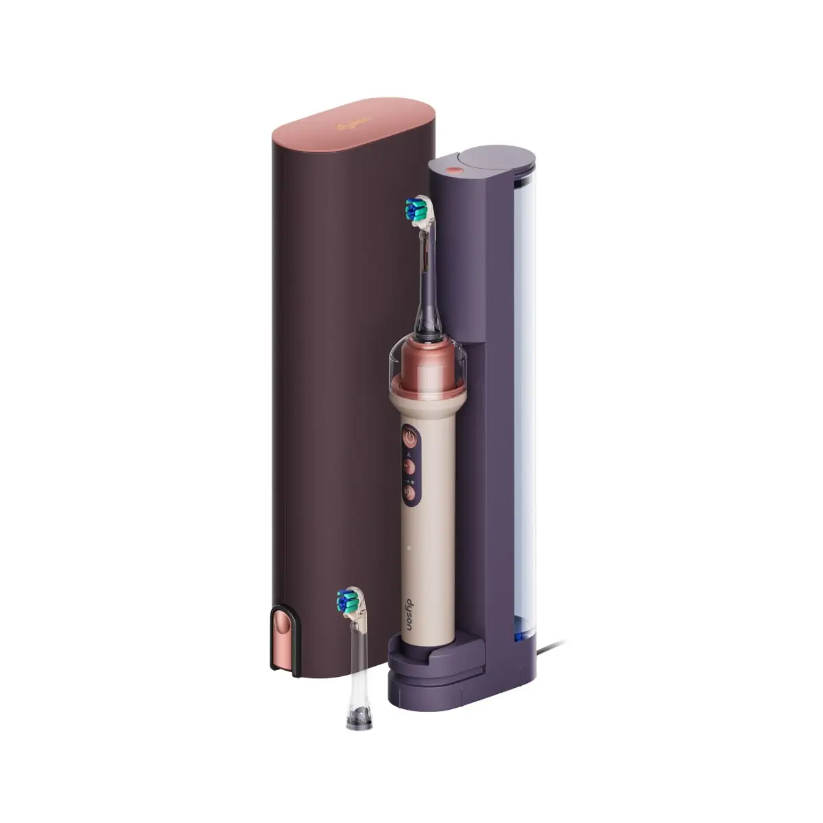 Электрическая зубная щетка Dyson CameraJet с ирригатором (Ceramic Pink)