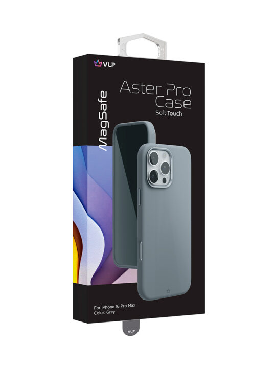 Чехол для iPhone 16 Pro Max VLP Aster Pro Case c MagSafe, серый, картинка 6