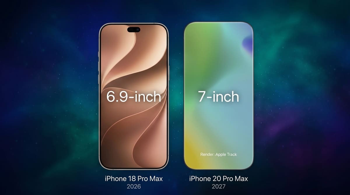 Юбилейный iPhone 20 Pro Max получит рекордно большой экран