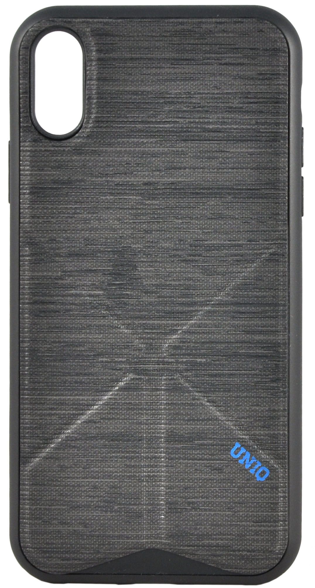 Чехол UNIQ iPhone XR Transforma Ligne чёрный, картинка 3