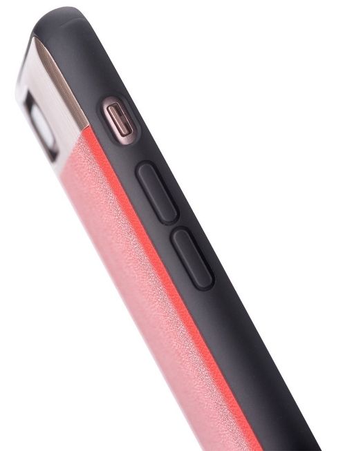 Чехол Cooma iPhone 7 Vivid Leather Case - Red, картинка 3