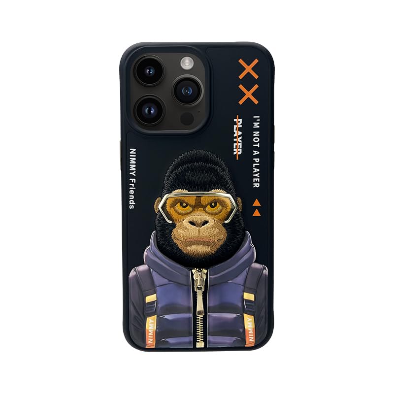 Чехол для iPhone 15 Pro Max Cool Cute 2.0, Gorilla, картинка 1