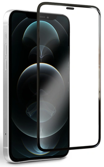 Защитное стекло REMAX 3D Tempered Glass для iPhone 12 / 12 Pro - Black, картинка 1