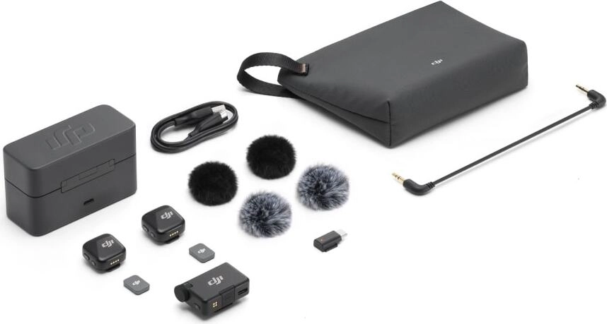Беспроводной микрофон DJI Mic Mini (2 TX + 1 RX + Charging Case), картинка 2