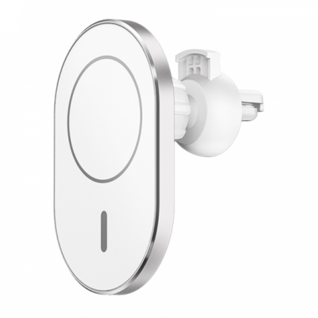Автомобильный держатель WiWU CH-306 Car Magnetic 15W Silver, картинка 2