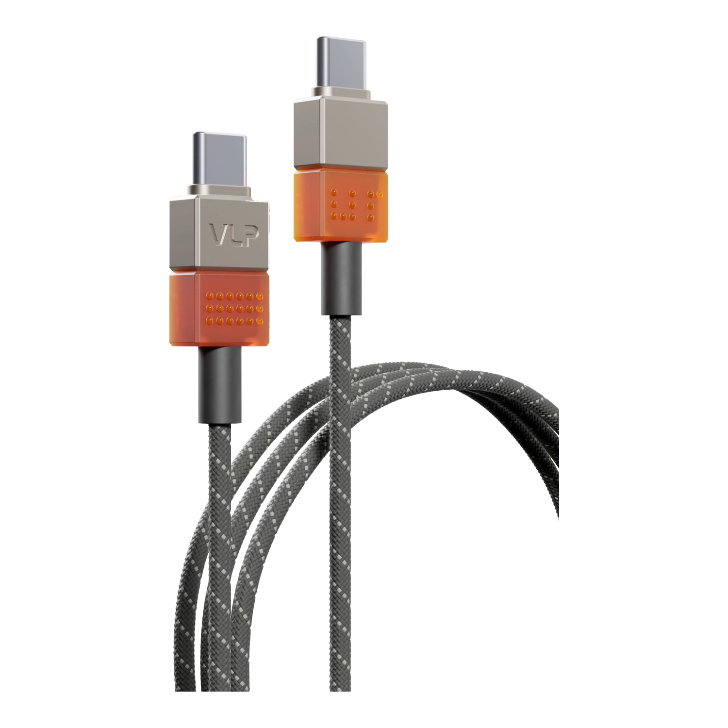 Кабель VLP NEO USB-C 100W 1.5m Amber Gray
