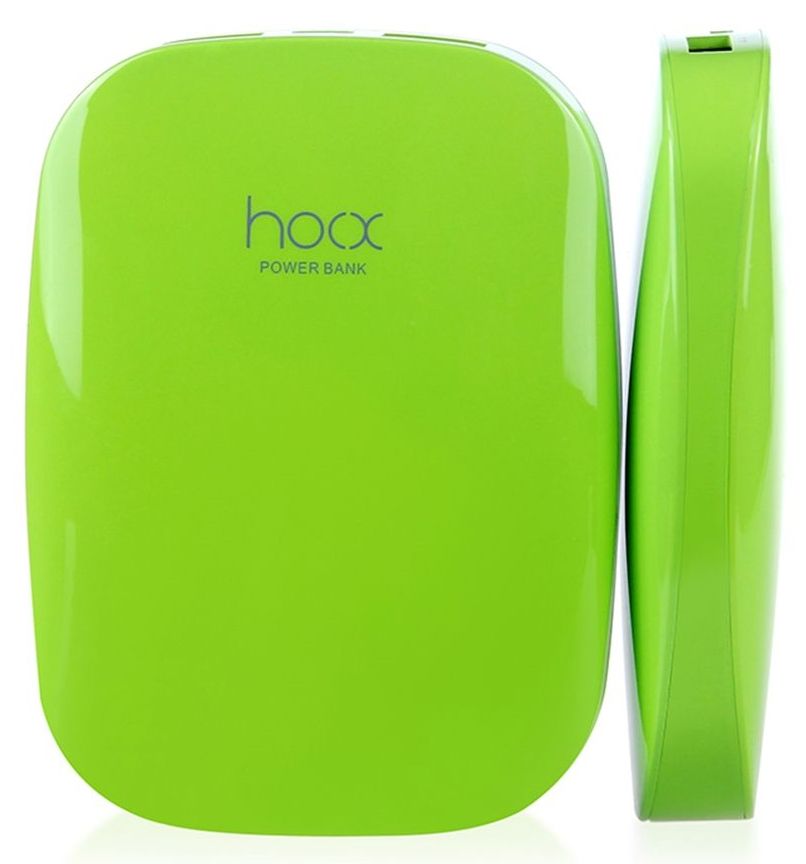 Внешний аккумулятор Hoox Magic Stone 6000mAh 2 USB - Green, картинка 2