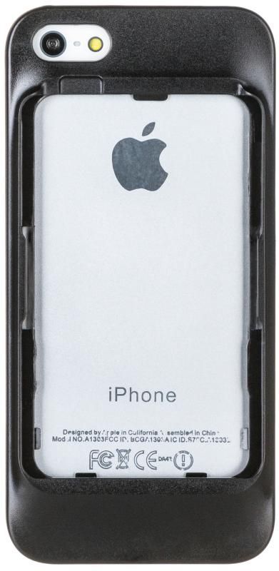 Чехол ELARI Case iPhone 5S для CardPhone - Black, картинка 1