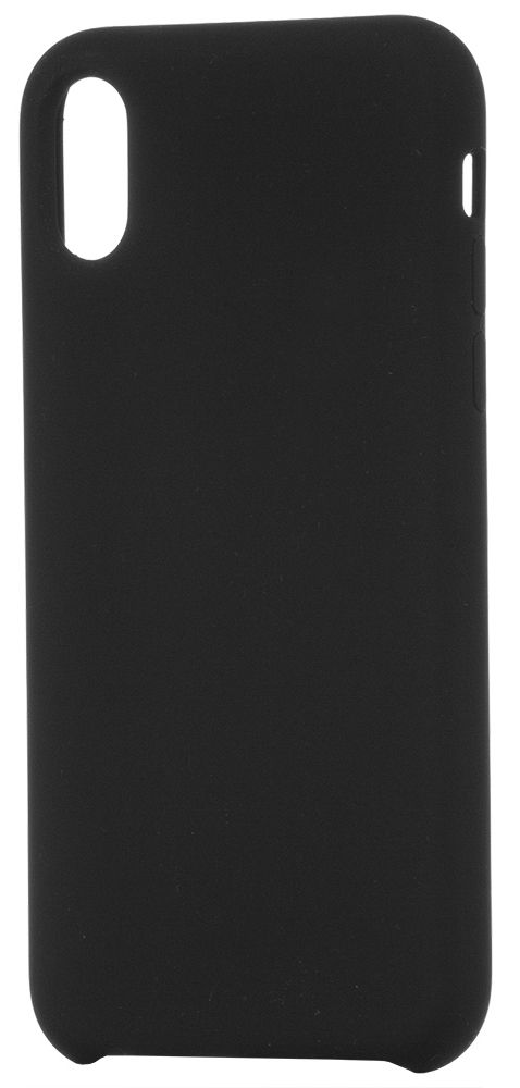 Чехол REMAX iPhone X Kellen Series Silicone Case Black, картинка 1
