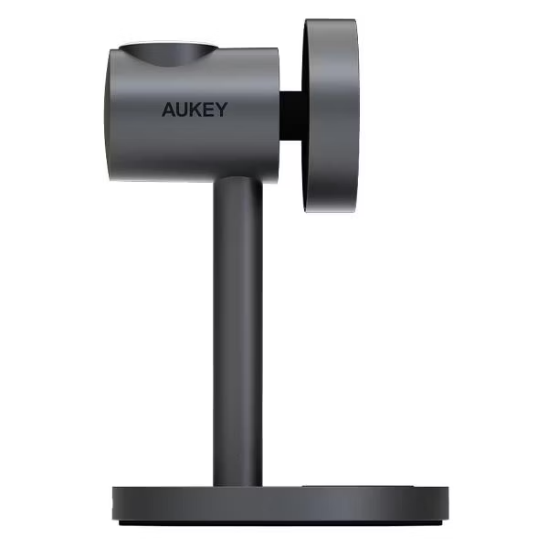 Беспроводная зарядка AUKEY Qi Wireless Charging Pad - Black, картинка 4