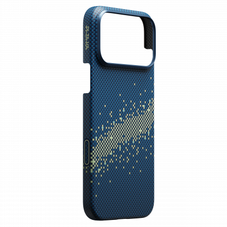 Чехол PITAKKA для iPhone 17 Pro Max Ultra-Slim Case Milky way Galaxy, картинка 5