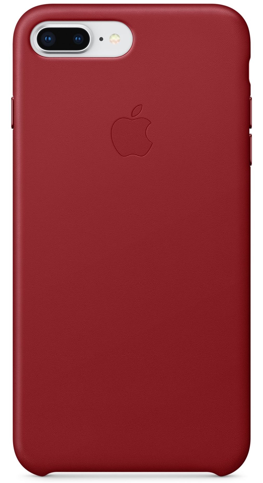 Кожаный чехол Apple iPhone 7/8 Plus Leather Case RED, картинка 1