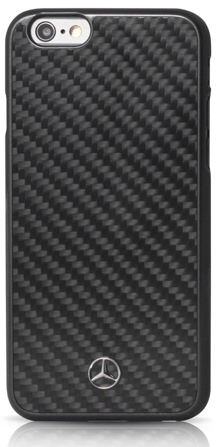 Чехол Mercedes Dynamic iPhone 7 Real Carbon Hard Case Black, слайд 1