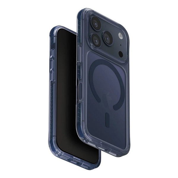 Чехол для iPhone 17 Pro UNIQ Combat Navy Blue, картинка 1