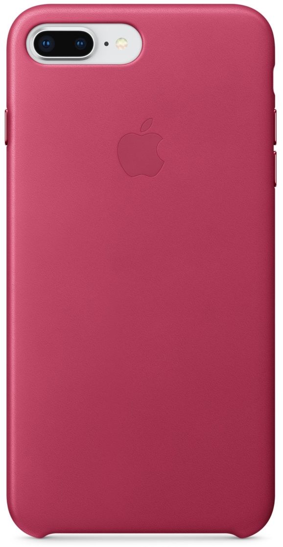 Кожаный чехол Apple iPhone 7/8 Plus Leather Case Pink Fuchsia