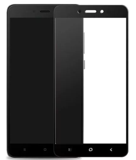 Защитное стекло BoraSCO Full 2.5D Xiaomi Note 4X - Black, картинка 1