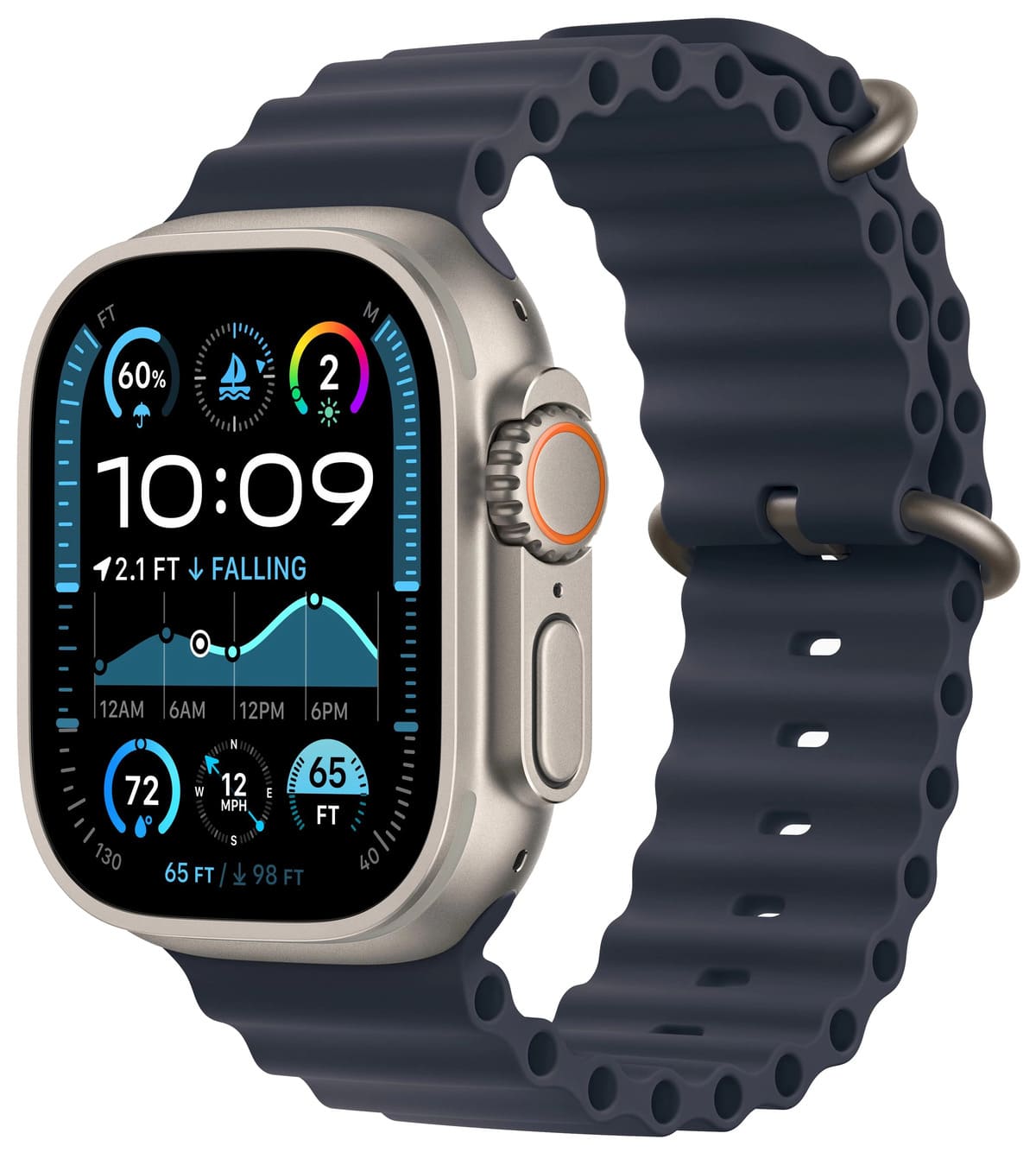 Apple Watch Ultra Natural / Midnight Ocean Band (Б/У) 356786602992111