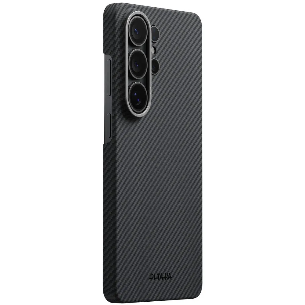 Чехол PITAKKA для Samsung S26 Ultra Ultra-Slim Case Black/Gray, картинка 2