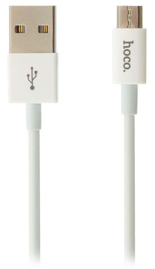 Кабель HOCO X23 Micro USB Cable 1m - Белый