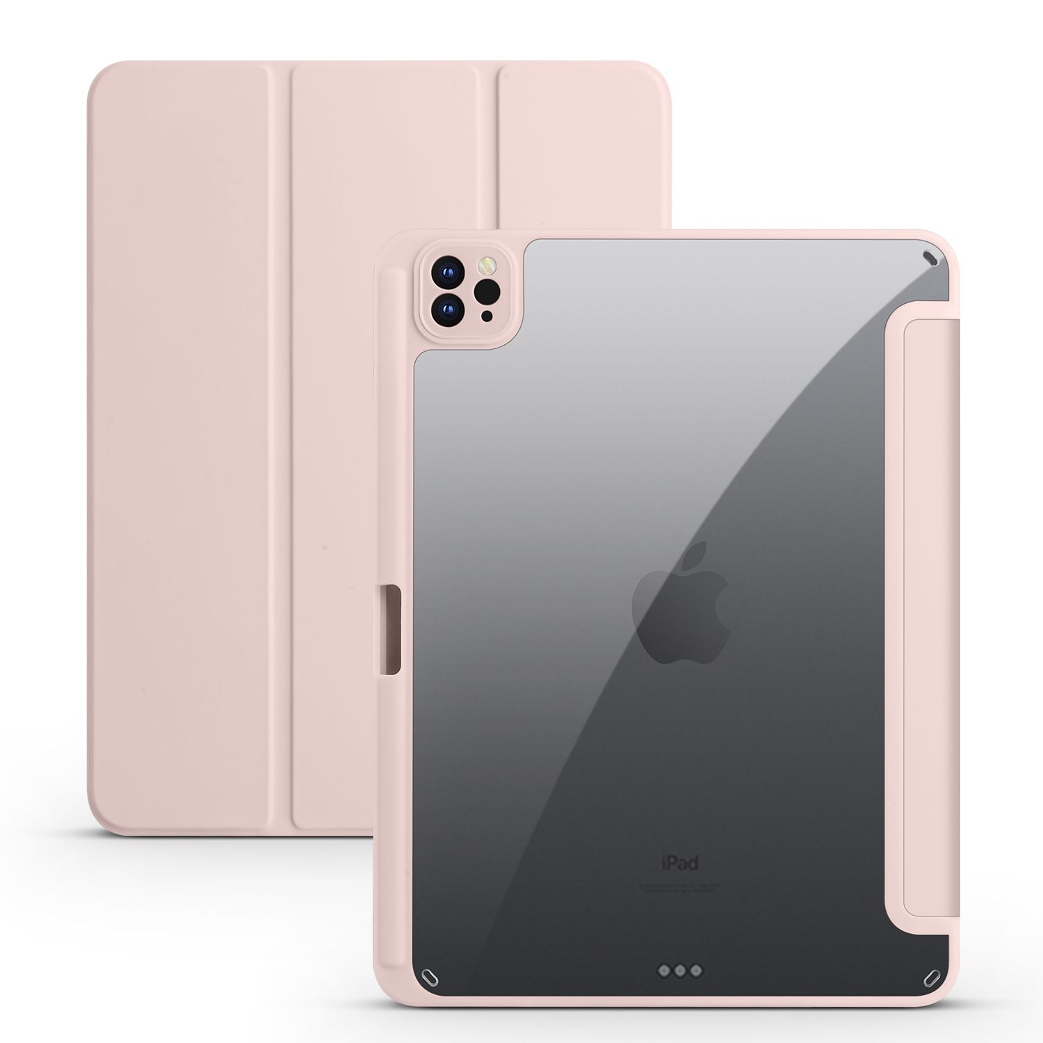 Чехол Smart Folio 360 Wiht Apple Pencil Holder для iPad 10.9 (2022) / 11 (A16) Pink , картинка 1
