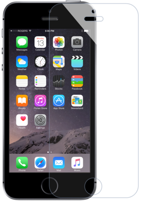 Защитное стекло Turtle Brand iPhone 5/5S/SE Temtered Glass 0.2mm