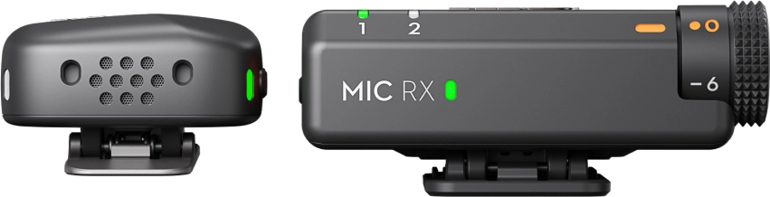 Беспроводной микрофон DJI Mic Mini (2 TX + 1 RX + Charging Case), картинка 8