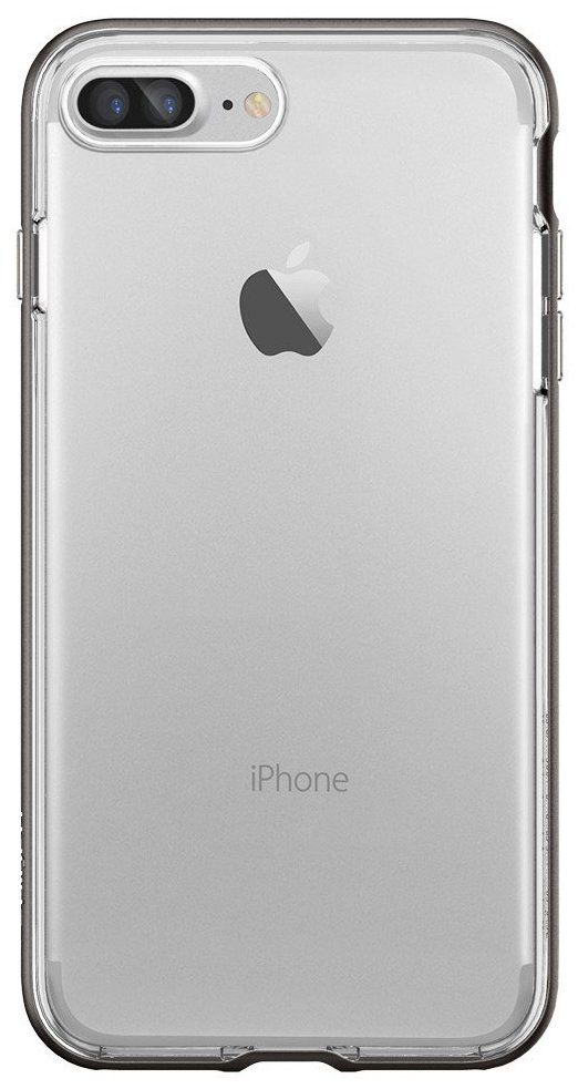 Чехол SGP iPhone 7 Plus Neo Hybrid Crystal Gunmetal, слайд 3