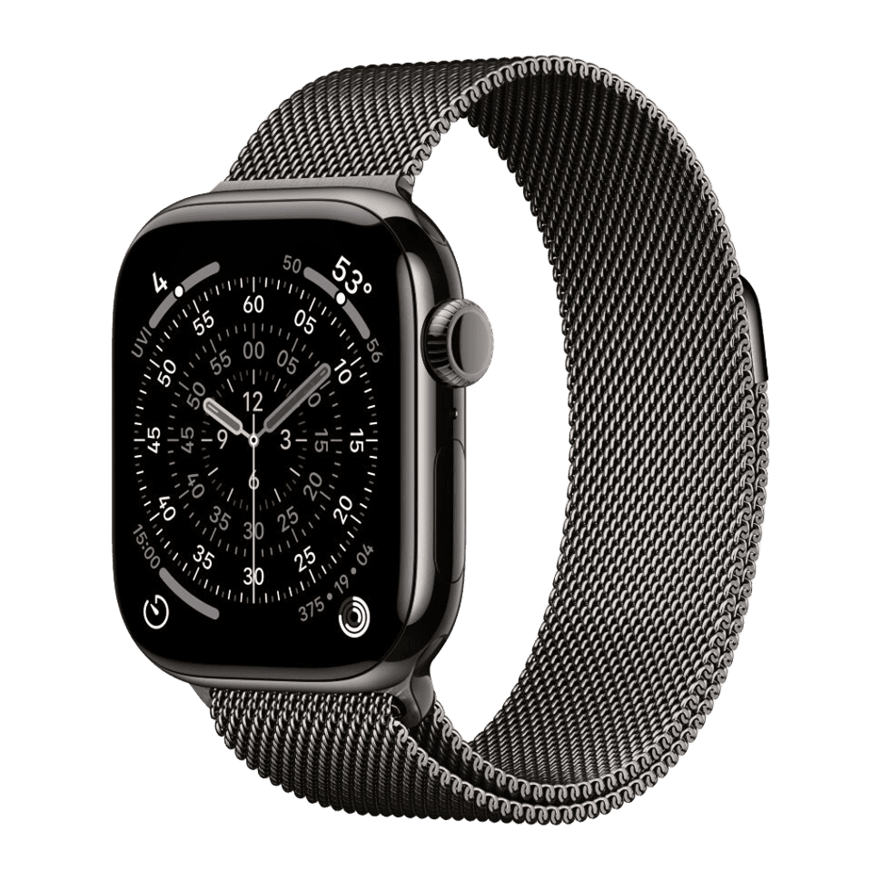 Apple Watch Series 11 GPS 42mm, Slate Titanium Case Slate Milanese Loop