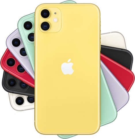 Смартфон Apple iPhone 11 128GB Yellow (Желтый), картинка 4