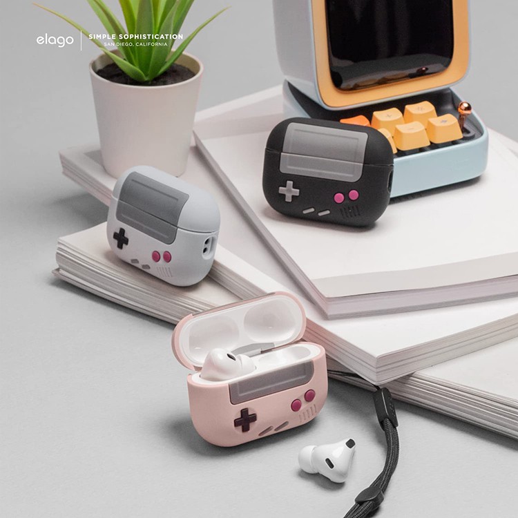 Чехол для AirPods Pro 2 Elago Unique AW5 Game console with Pink, картинка 2