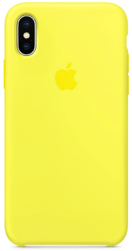 Чехол VIPE Flex iPhone X Ultra Slim 0.3 - Yellow
