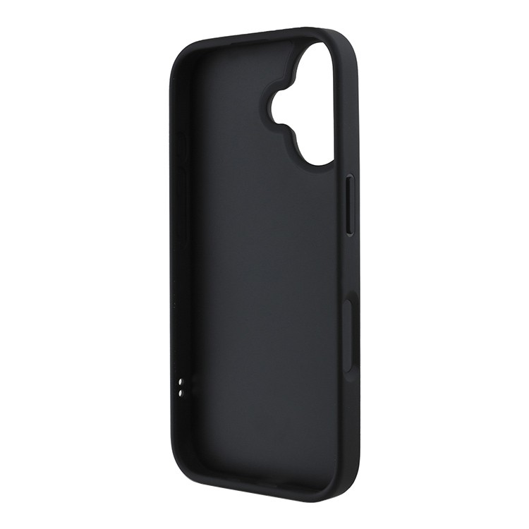 Чехол для iPhone 16 KARL LAGERFELD 3D Rubber NFT Karl & Choupette Hard Black, картинка 4