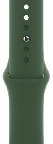 Apple Watch Series 7, 41 мм, цвета Green, спортивный браслет Green, картинка 3