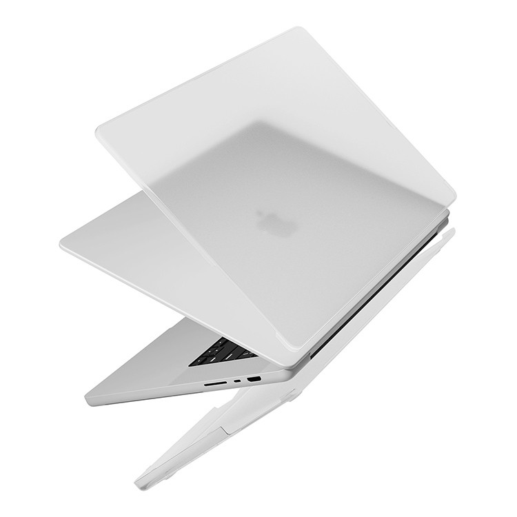 Чехол-накладка UNIQ Claro Webcam Privacy для MacBook Pro 14 2021-2023, матовый прозрачный, картинка 2