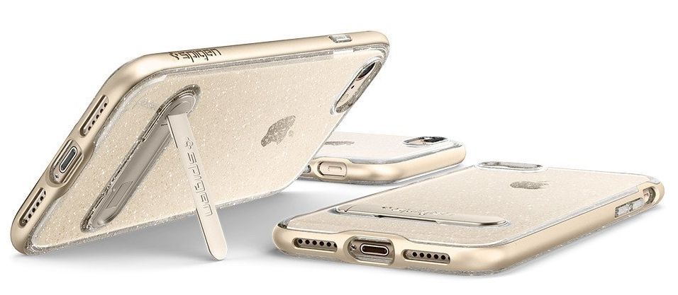 Чехол SGP iPhone 7 Neo Hybrid Crystal Glitter Champagne Gold, слайд 5