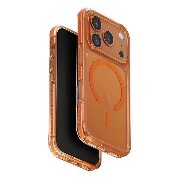 Чехол для iPhone 17 Pro Max UNIQ Combat Volt Orange , картинка 1