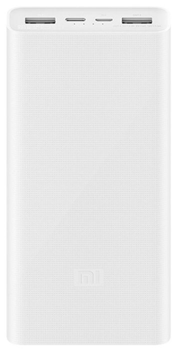 Внешний аккумулятор Xiaomi Power Bank 3 30000mAh White, картинка 1