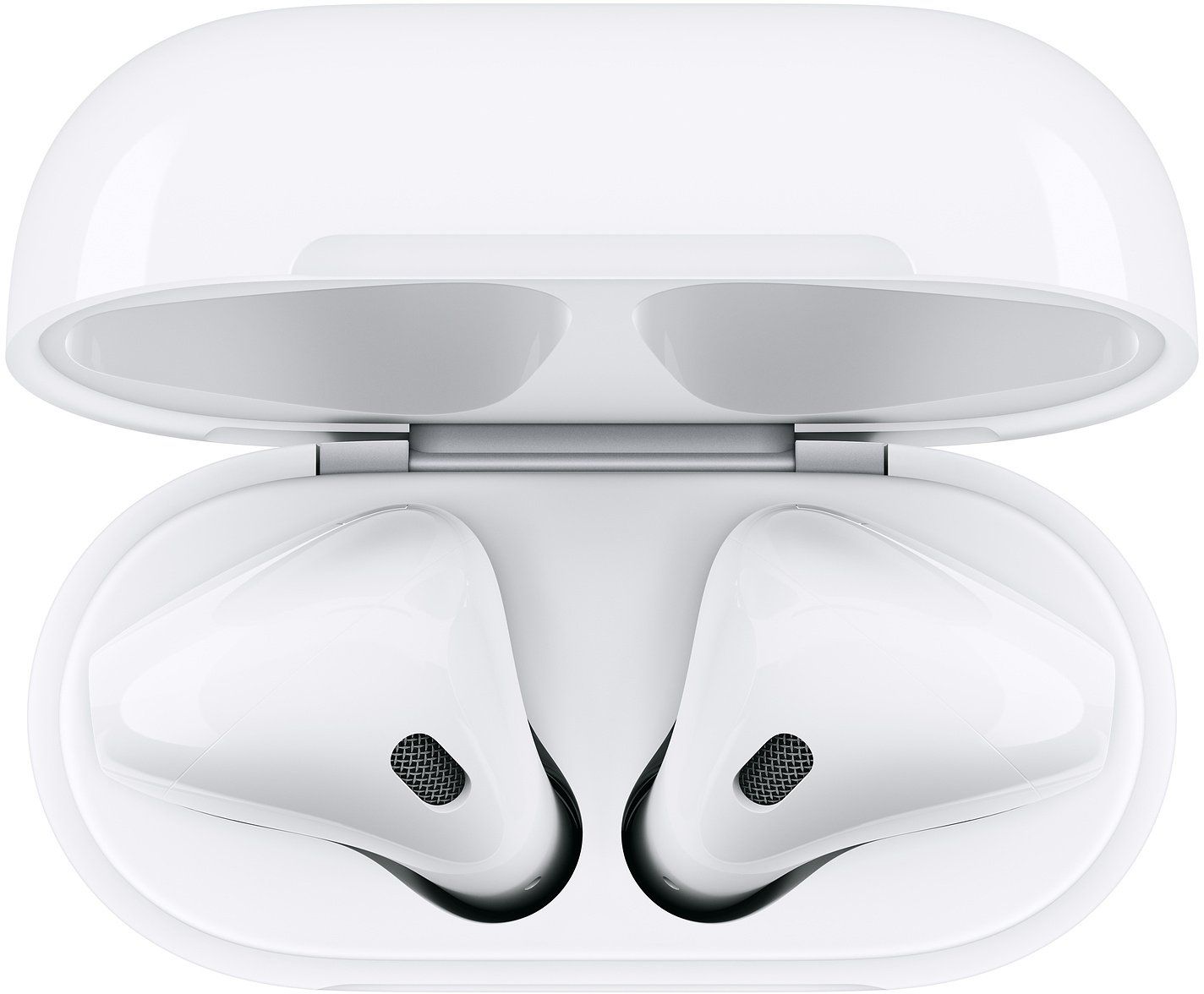 Наушники беспроводные Apple AirPods 2 в футляре с возможностью беспроводной зарядки, картинка 4