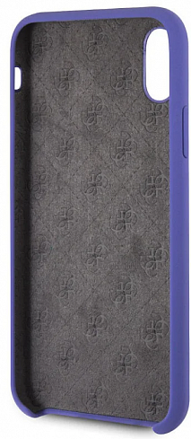 Чехол GUESS iPhone X/XS Silicone Collection Purple, слайд 2