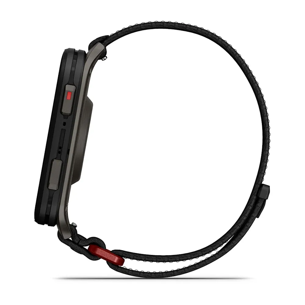 Умные часы Garmin Venu X1 Black Titanium with Black Nylon Band, картинка 5