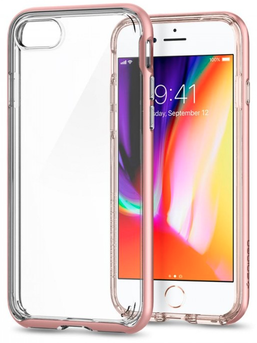 Чехол SGP iPhone 7/8 Neo Hybrid Crystal 2 Rose Gold, слайд 5