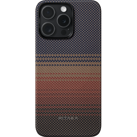 Чехол PITAKKA MagEZ Case 5 для iPhone 15 Pro, кевлар, Sunset