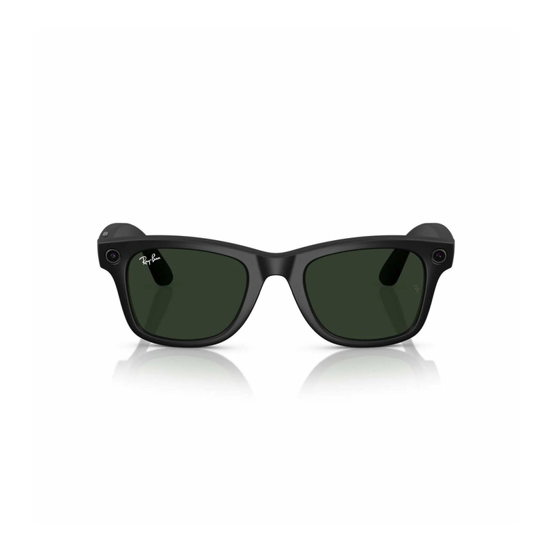 Умные очки RayBan Meta Wayfarer RW4008 Matte Black/Clear to Graphite Green Transitions (155-53 Size)
