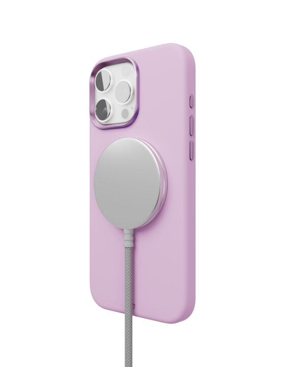Чехол для iPhone 16 Pro Max VLP Aster Pro Case c MagSafe, лавандовый  , картинка 4