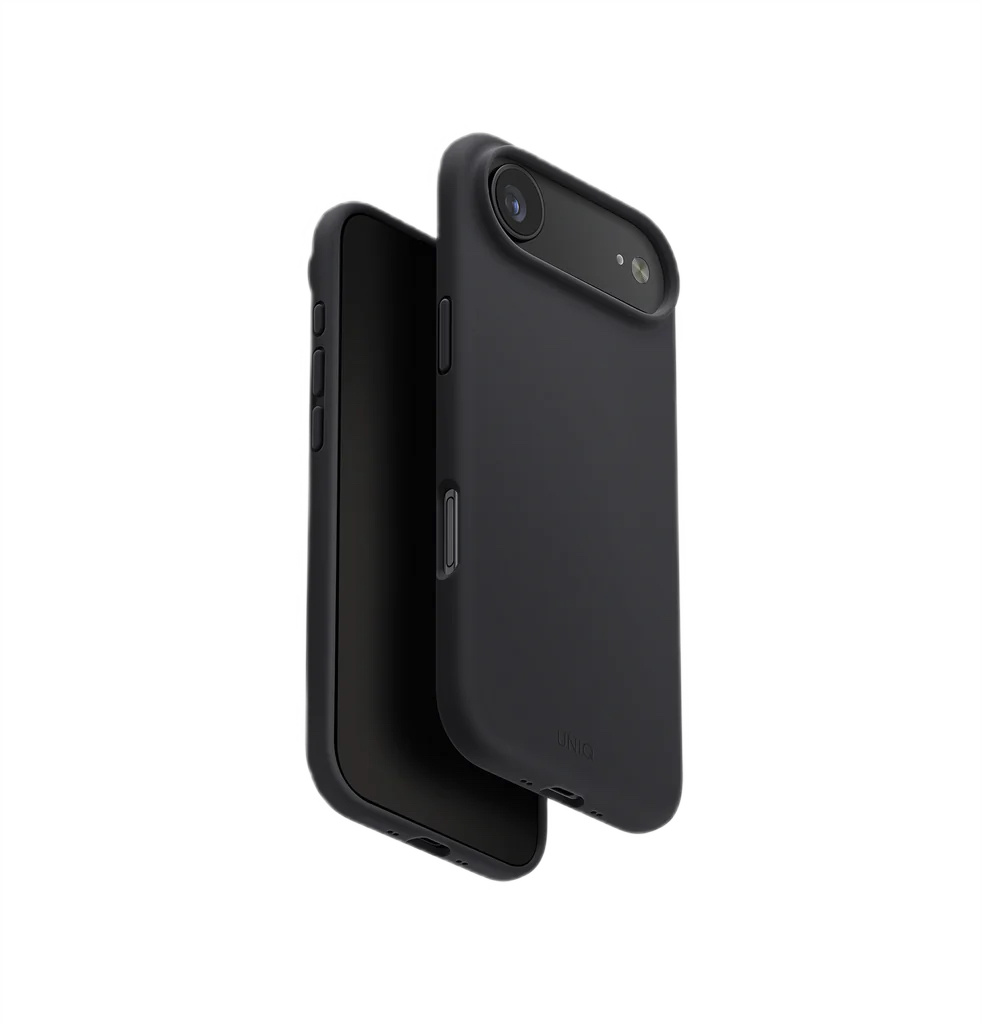 Чехол для iPhone Air UNIQ Lino Charcoal Grey, картинка 1