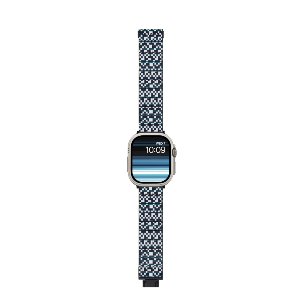 Ремешок PITAKKA для Apple Watch Dreamland - Mosaic Aramid Carbon Fiber, картинка 4