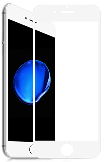 Защитное стекло iPhone 7/8 Tempered Glass 3D White