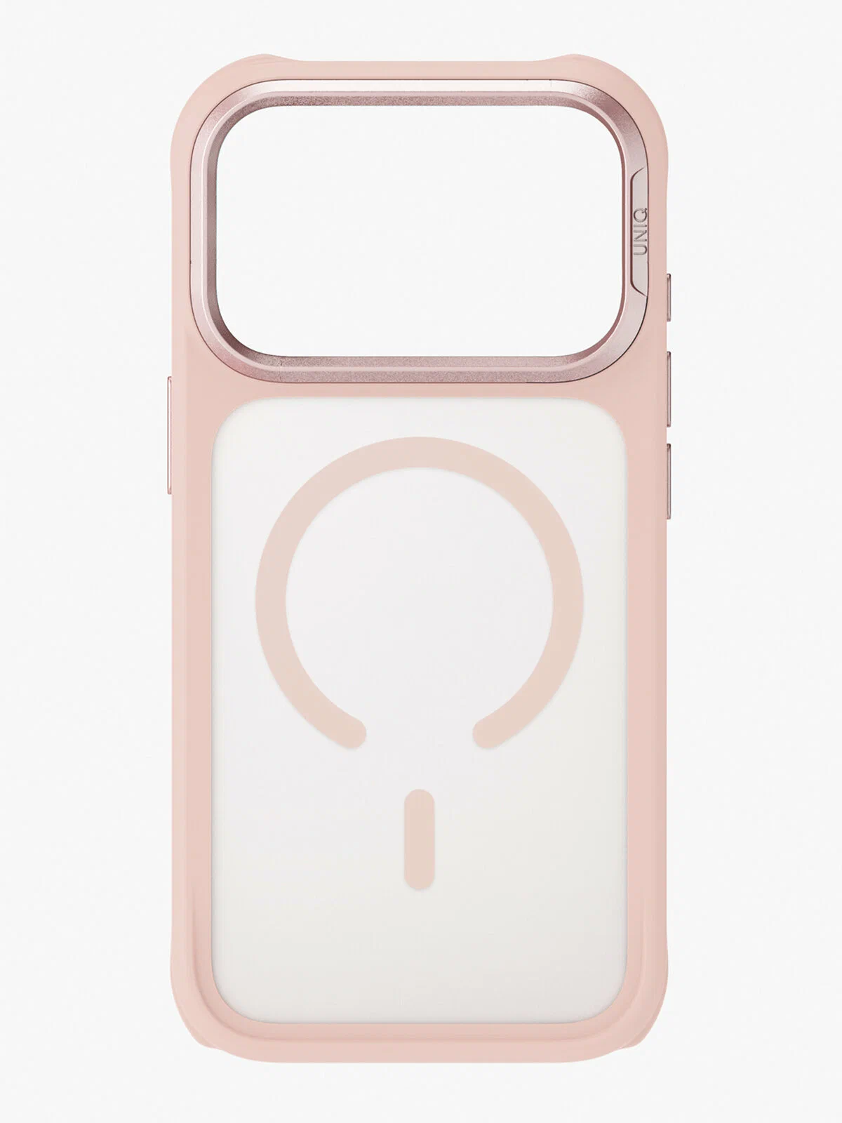 Чехол для iPhone 17 Pro UNIQ Veren Pink Haze MagSafe, картинка 3